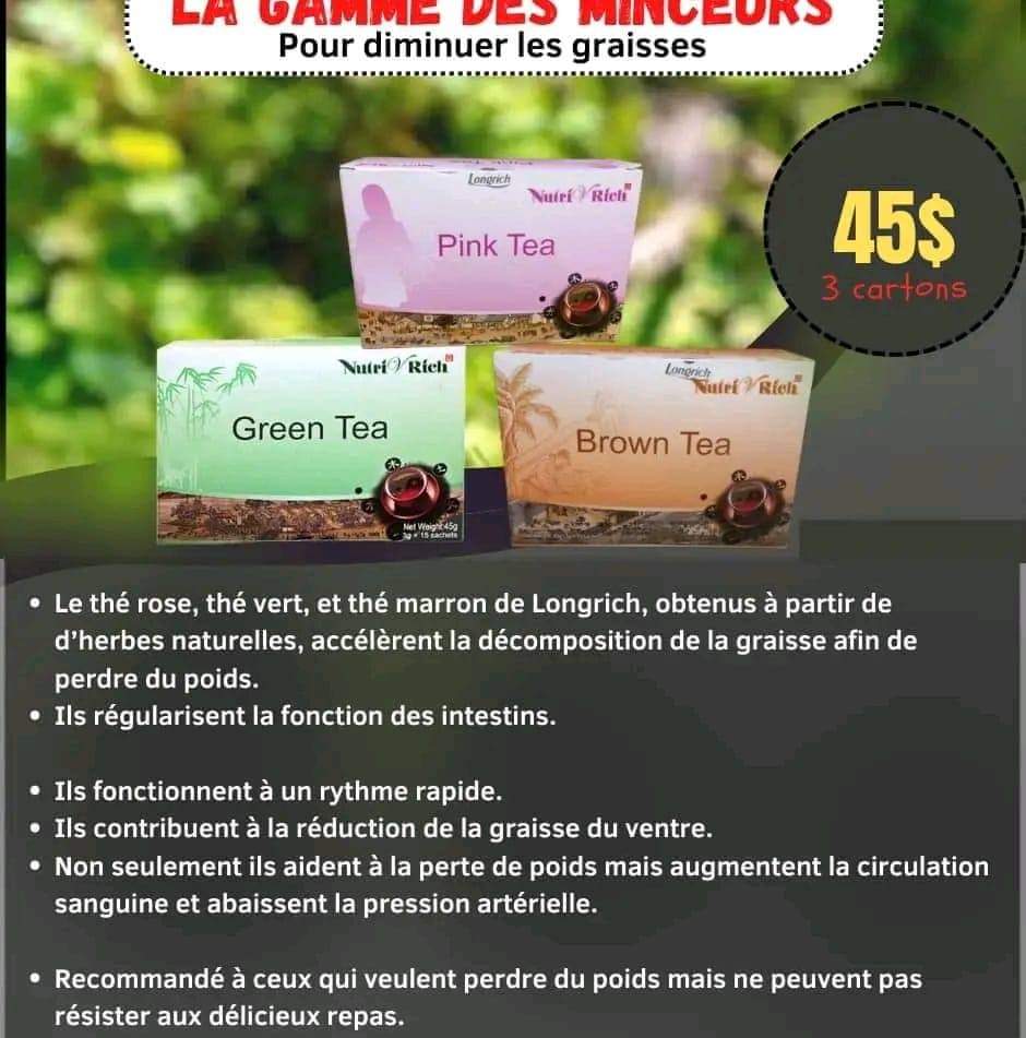THE Longrich Bio Naturel (minceur, perte poids, ventre plat)